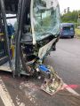 Verkehrsunfall Linienbus